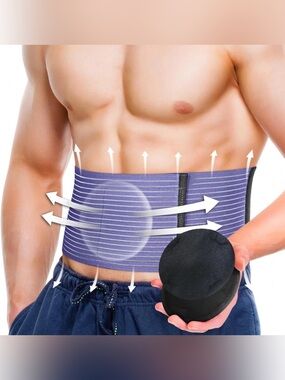 BLITZU Umbilical Hernia Belt for Men Women.
Abdominal Binder Support Truss
2 Com
